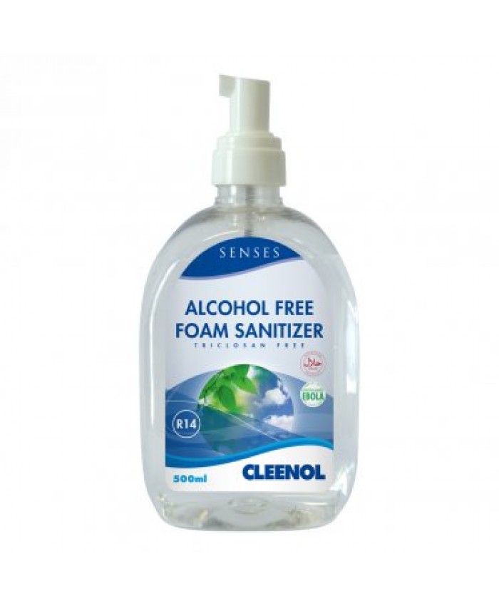 Senses Alcohol Free Foam Hand Sanitiser 6 x 500ML