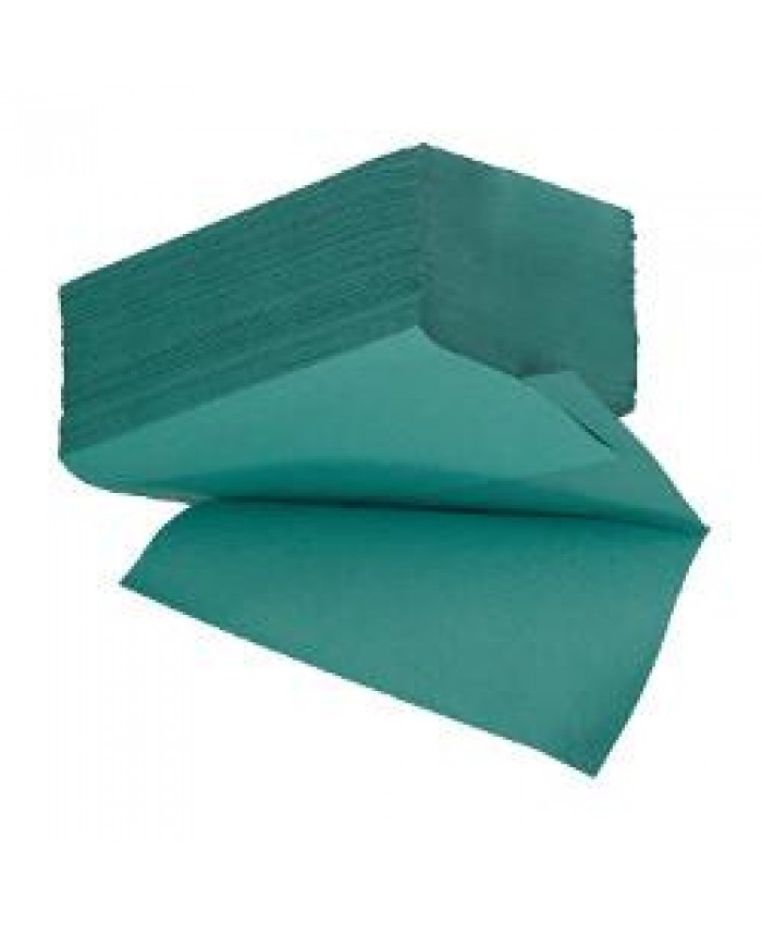 Inter-Fold Hand Towels Green 1 Ply (3600 Per Case)