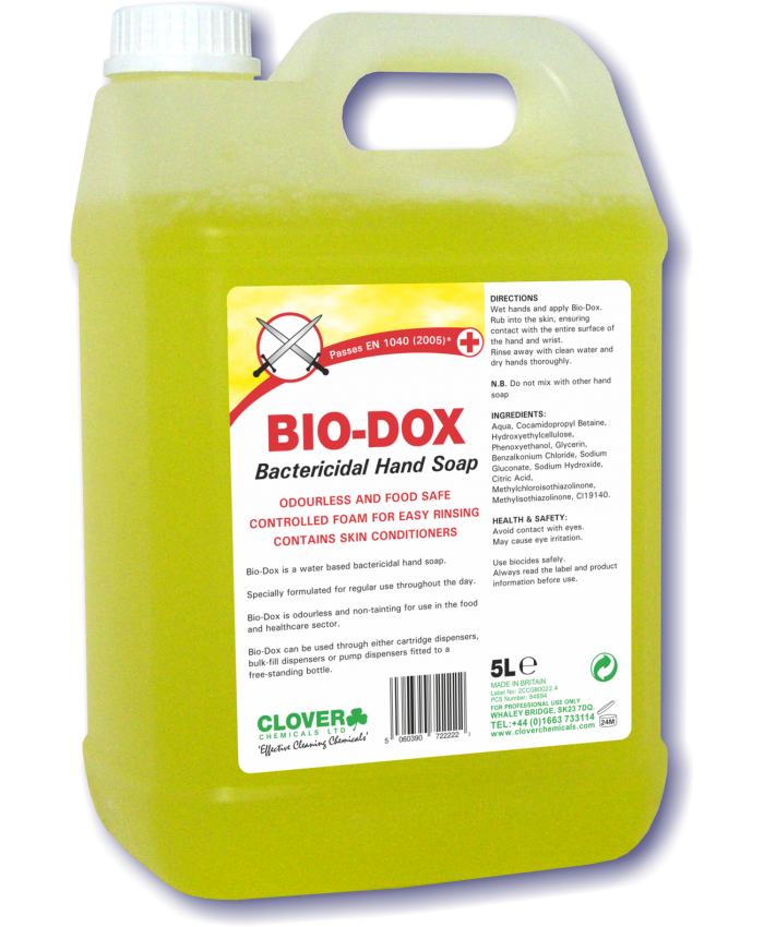 Bio-Dox Bactericidal Hand Soap (5L)