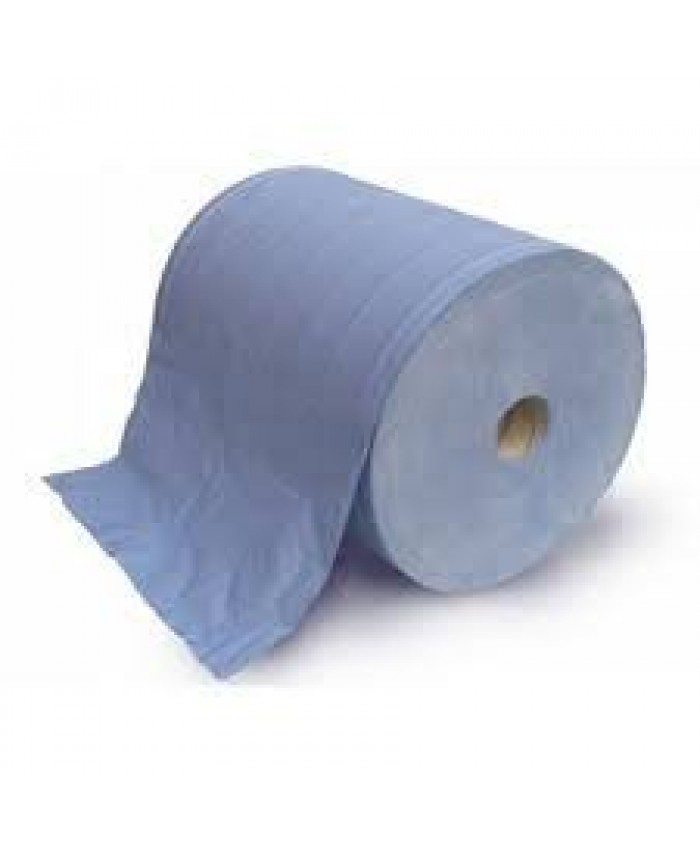 Industrial Rolls (1000 Sheets) 360mtr 3Ply Blue 
