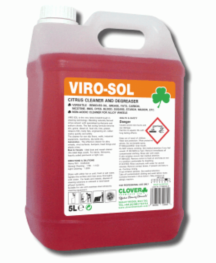 Viro-Sol Citrus Based Cleaner/Degreaser 5L